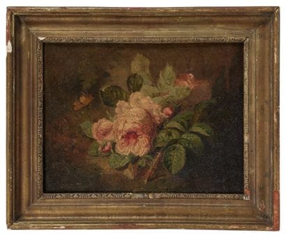 Simon SAINT-JEAN (1808-1860)
La rose et le...
