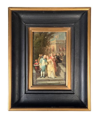 François Louis LANFANT DE METZ (1814-1892)
Scène...