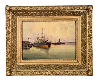 Eugène GALIEN-LALOUE (1854-1941)
Voilier...