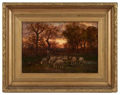 James DESVARREUX-LARPENTEUR (1847-1937)
Bergère...