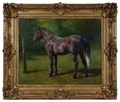 Rosa BONHEUR (1822-1899)
Etude de cheval...