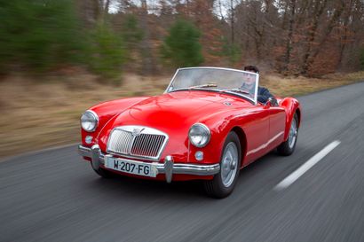 1959 MGA 1500 roadster
US registration document...