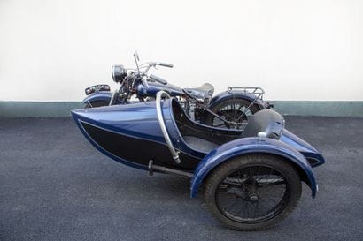 1930 Praga BD 500 (Side-car) 
French registration
Serial...