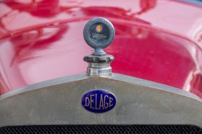 1923 DELAGE Type CO2 4.5 liters
WITHOUT RESERVE
Chassis...