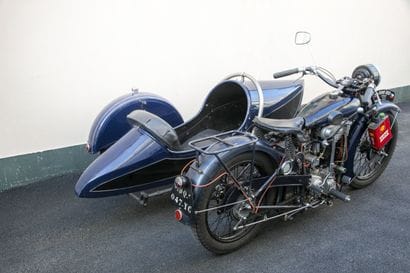 1930 Praga BD 500 (Side-car) 
French registration
Serial...
