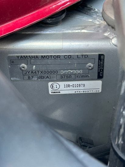 1997 YAMAHA TDM 850 - Type 4TX
WITHOUT RESERVATION
-...