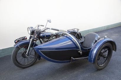 1930 Praga BD 500 (Side-car) 
French registration
Serial...