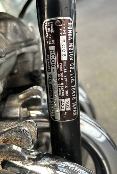 1983 HONDA CB 750 C
- Serial number 2004594
-...
