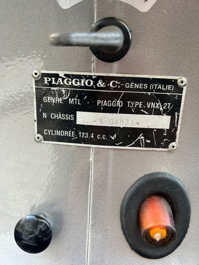 1998 PIAGGIO Vespa
WITHOUT RESERVATION
-...
