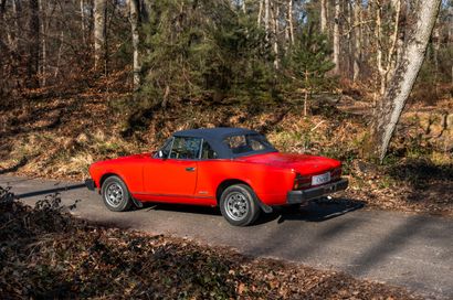 1983 PININFARINA Spider Europa
SANS RESERVE
Châssis...