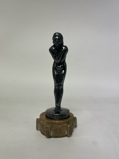 Max LE VERRIER (1891-1973)
La frileuse. 
Composite...