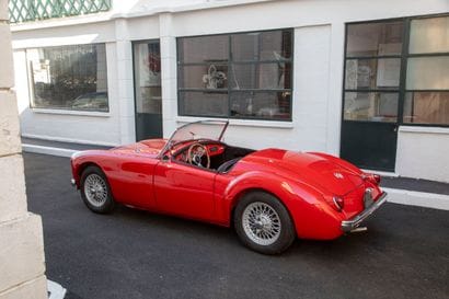 1959 MGA 1500 roadster
US registration document...