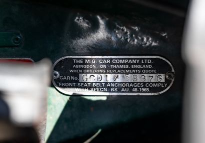 1969 MG C GT
• Carte grise française de collection
•...