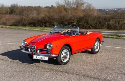 1962 Alfa Romeo Giulietta Spider 1300
ERRATUM:...