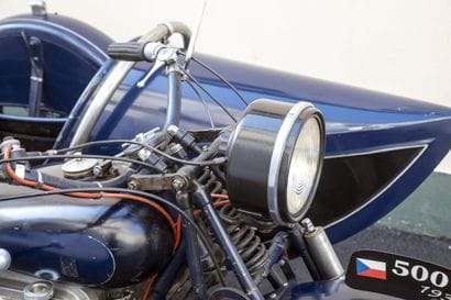 1930 Praga BD 500 (Side-car) 
French registration
Serial...