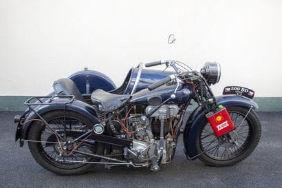 1930 Praga BD 500 (Side-car) 
French registration
Serial...