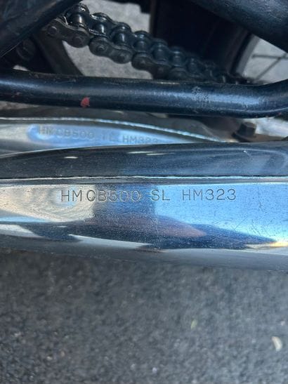 1975 HONDA CB 550 K
- Serial number : 2015834
-...