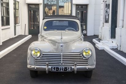 1957 PEUGEOT 203 Convertible
French registration
serial...
