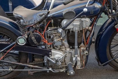 1930 Praga BD 500 (Side-car) 
French registration
Serial...