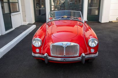 1959 MGA 1500 roadster
US registration document...