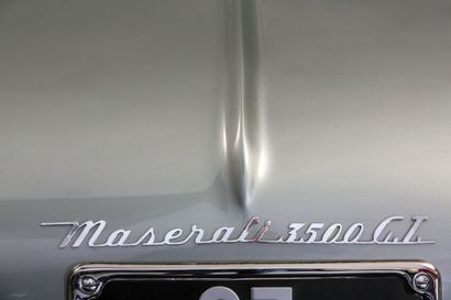 1961 MASERATI 3500 GT TOURING
Carte grise...