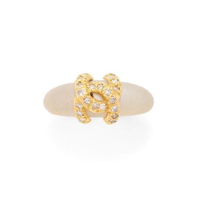 CARTIER
BAGUE JONC
retenant un double 