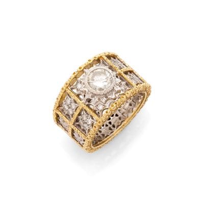 MARIO BUCCELLATI
BAGUE JONC
présentant un...