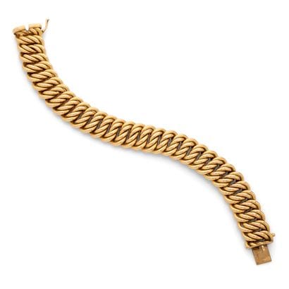 BRACELET
présentant une maille américaine....