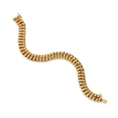 BRACELET
présentant une maille américaine...
