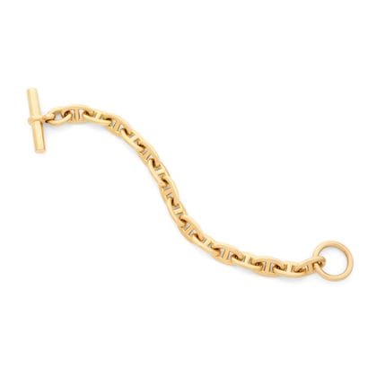 HERMÈS
BRACELET 
retenant une suite de maillons...