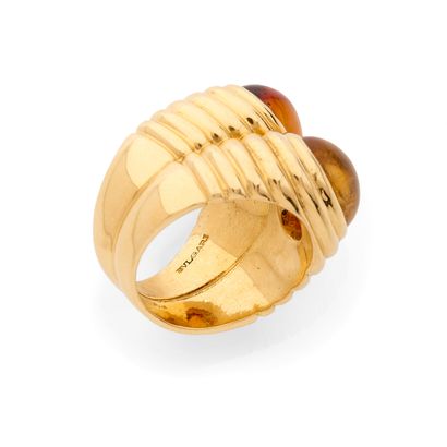 BULGARI 
BAGUE DOUBLE JONC 