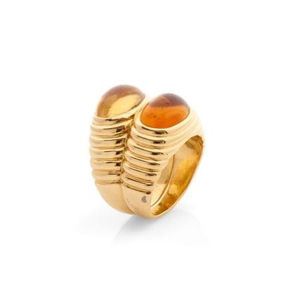 BULGARI 
BAGUE DOUBLE JONC 