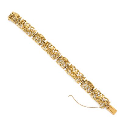 FIN XIXÈME SIÈCLE
BRACELET
retenant une succession...