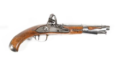 PISTOLET D'ARCON à silex modèle 1763-66....