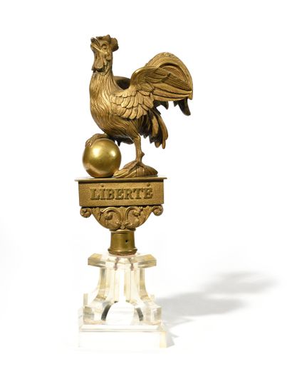COQ DE DRAPEAU de la Garde Nationale. 
En...