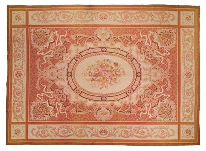 AUBUSSON, dans le style de 
Important et...