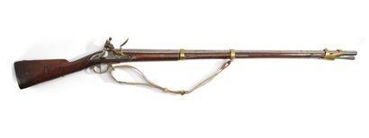 FUSIL DE MARINE type An IX. 
Canon rond à...