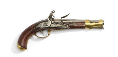 PISTOLET révolutionnaire modèle de l’An 2.
Canon...