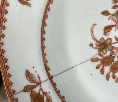 CHINA - COMPAGNIE DES INDES
Ten Chinese porcelain...