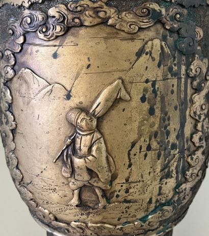 JAPAN, 20th century, 
Large perfume burner...