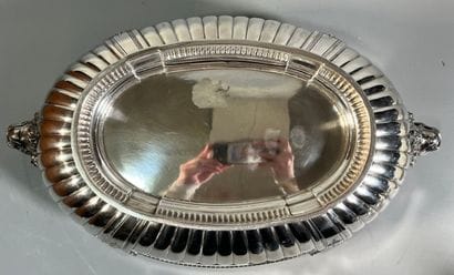 JARDINIERE DE TABLE oval-shaped silver 925°...