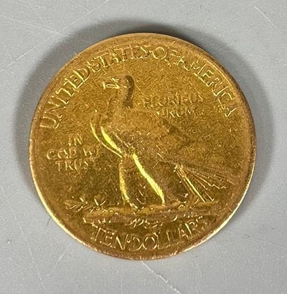UNITED STATES
10 dollars gold Indian head...
