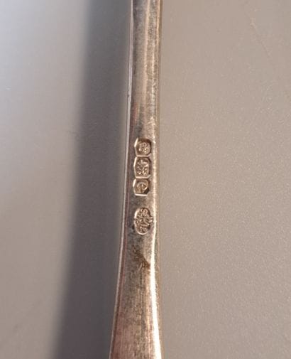 SET OF Mismatched silver cutlery including...