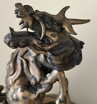 JAPAN, 20th century, 
Large perfume burner...