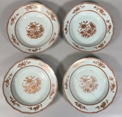 CHINA - COMPAGNIE DES INDES
Ten Chinese porcelain...