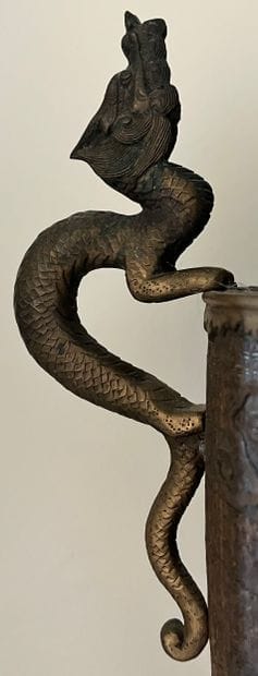 JAPAN, 20th century, 
Large perfume burner...