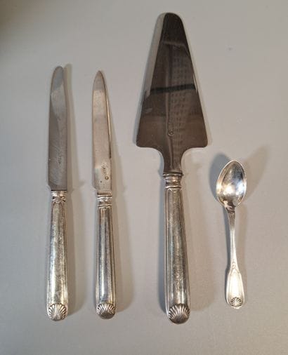 MENAGERE in silver 925° shell model including...