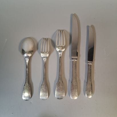 925° sterling silver HOUSEHOLD SET including...