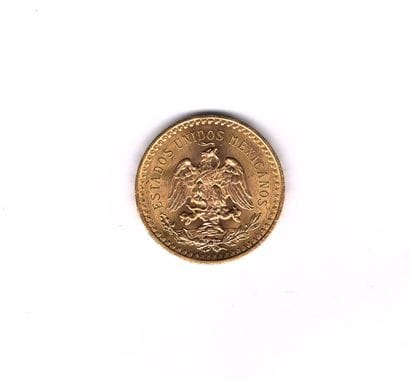 MEXICO
1 piece 50 pesos gold 
Weight : 41.67g

Reduced...