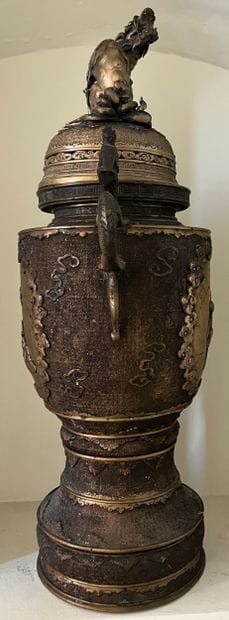JAPAN, 20th century, 
Large perfume burner...
